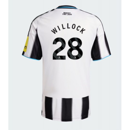 Newcastle United Joe Willock #28 Prima Maglia 2025-26 Manica Corta